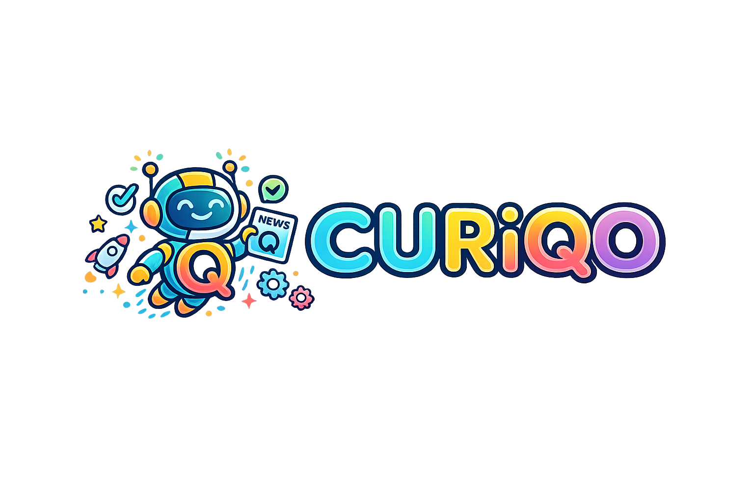Curiqo Kids News Logo